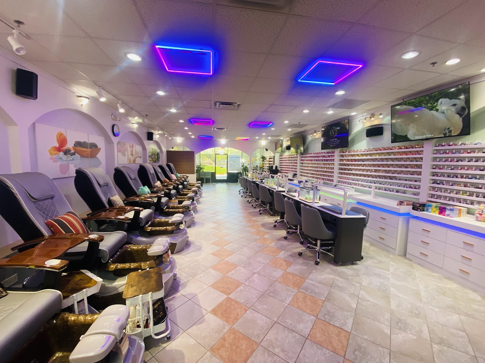 GA NAILS & SPA nail work in Alpharetta, Georgia
